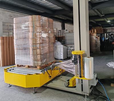 全自動(dòng)在線纏繞包裝機(jī) 全自動(dòng)在線纏繞包裝機(jī)