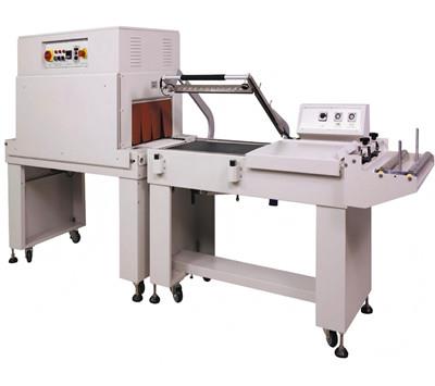 XW-5545T+SM-4525半自動封切收縮包裝機